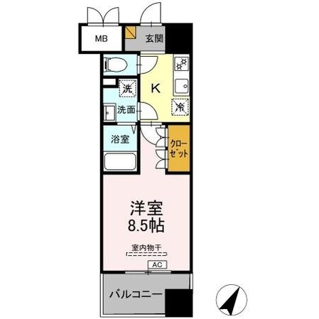 D-ROOM千葉中央の物件間取画像